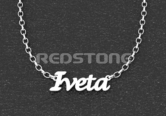 Retiazka s menom Iveta - 3,4 mm